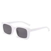 women's bright black square sunglasses, view 7 - MRSLM