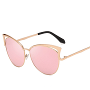 Women's colorful lens metal sunglasses, view 15 - MRSLM