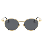 retro round polarized sunglasses, view 2 - MRSLM