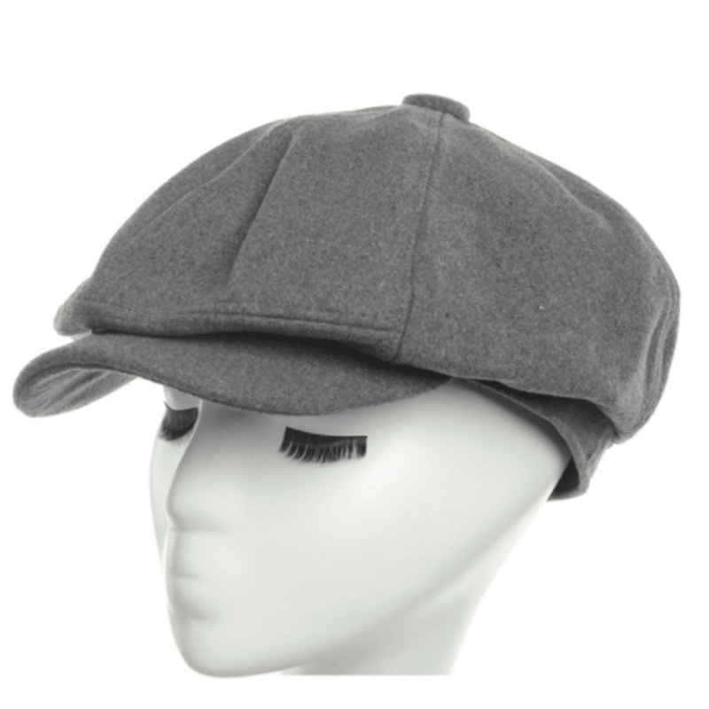 casual wool felt octagonal beret, view 7 - MRSLM