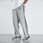 Terry Cloth Stitching Velvet Loose Trendy Casual Pants - MRSLM
