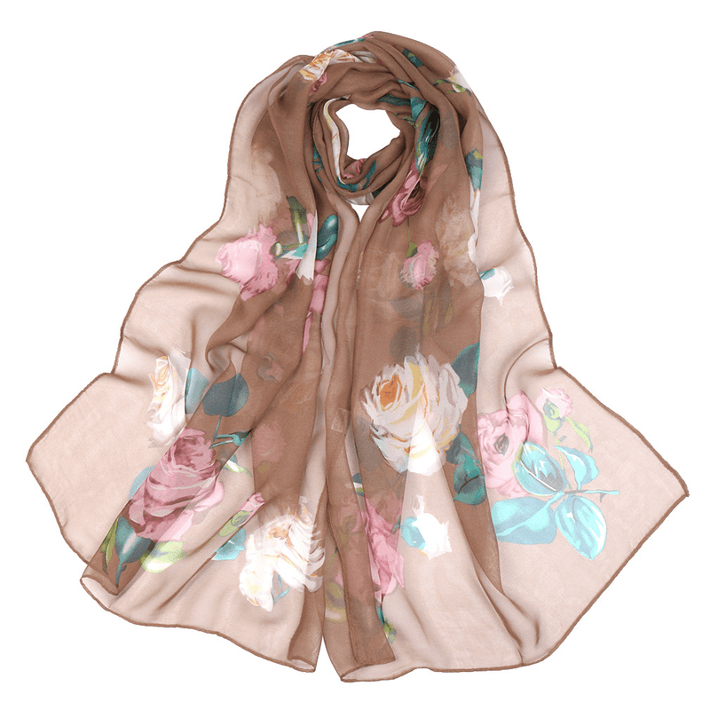 lotus pond thin scarf, view 7 - MRSLM