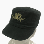 military style flat cap, view 2 - MRSLM