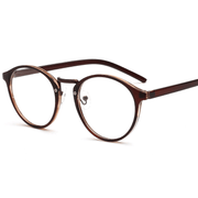 retro round oval glasses frame, view 6 - MRSLM