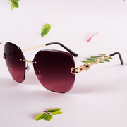 Planet-shaped rimless sunglasses - MRSLM