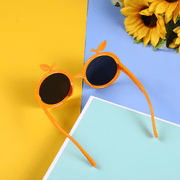 Orange candy UV protection sunglasses, view 2 - MRSLM