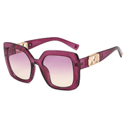 women's retro square sunglasses, view 7 - MRSLM