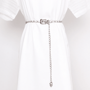 woven waist belt for women, view 4 - MRSLM
