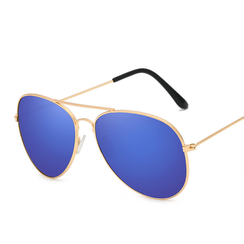 Reflective color film sunglasses, view 4 - MRSLM