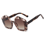 irregular large frame sunglasses, view 2 - MRSLM