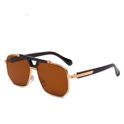 men's pilot mirrored sunglasses, view 5 - MRSLM