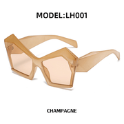 women's polygon fashion sunglasses, view 7 - MRSLM
