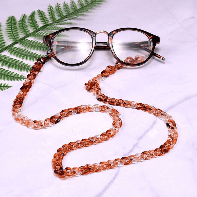 Glasses Chain Tortoiseshell Two-Color Non-Slip Anti-Lost Glasses Lanyard Halter Neck
