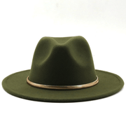 wool cotton fedora jazz hat, view 16 - MRSLM