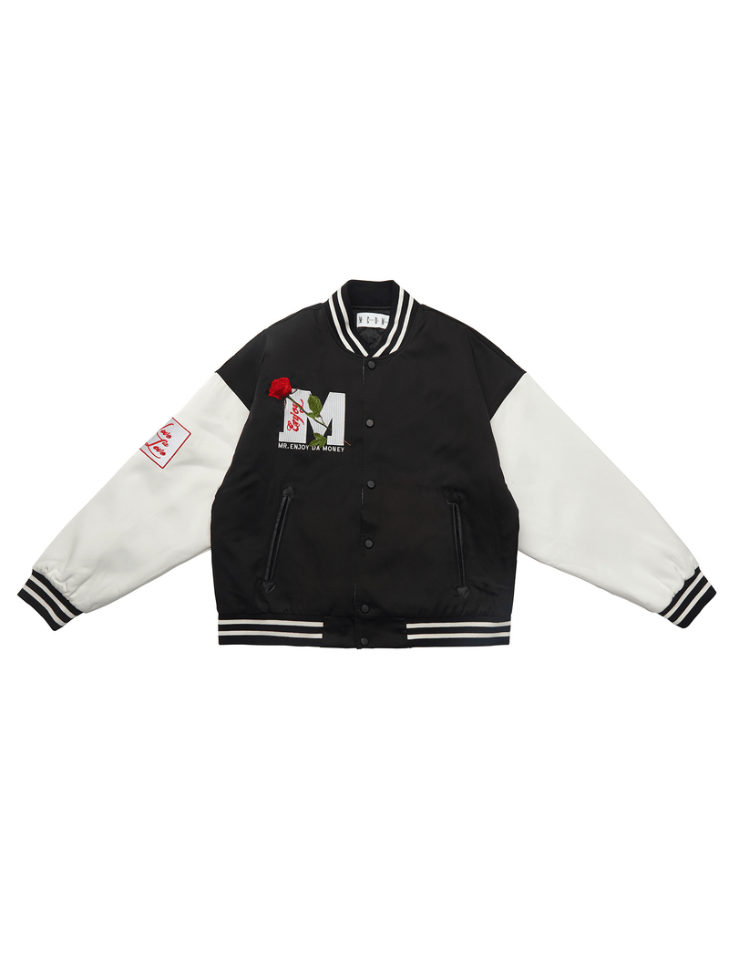 men's cotton baseball jacket, view 4 - MRSLM