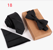 checked business bow tie, view 17 - MRSLM