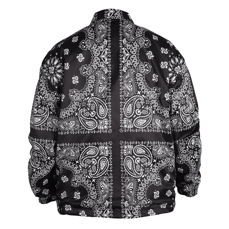 men's vintage floral lapel jacket, view 4 - MRSLM