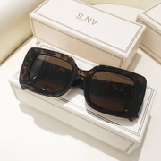 Ladies' square big frame sunglasses, view 6 - MRSLM