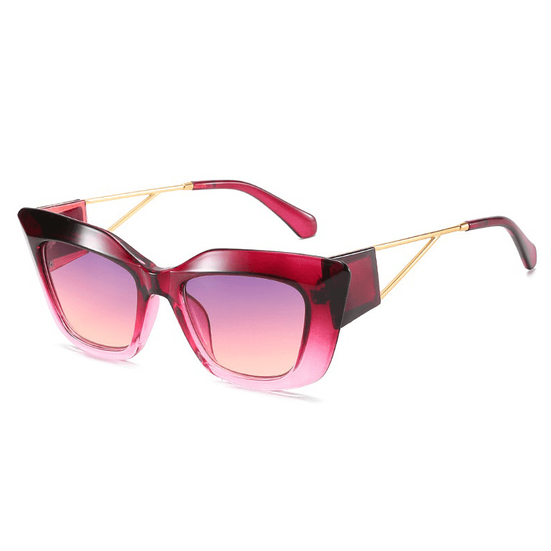 Women's decorative cat-eye sunglasses, view 5 - MRSLM