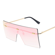Large one-piece square sunglasses, view 5 - MRSLM
