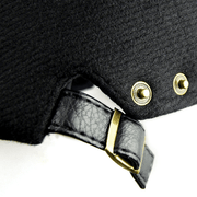 wool felt beret, view 2 - MRSLM
