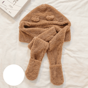 warm wool turtleneck scarf for cycling, view 10 - MRSLM