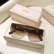 big frame square anti-UV sunglasses, view 6 - MRSLM