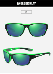 square polarized vintage sunglasses, view 9 - MRSLM