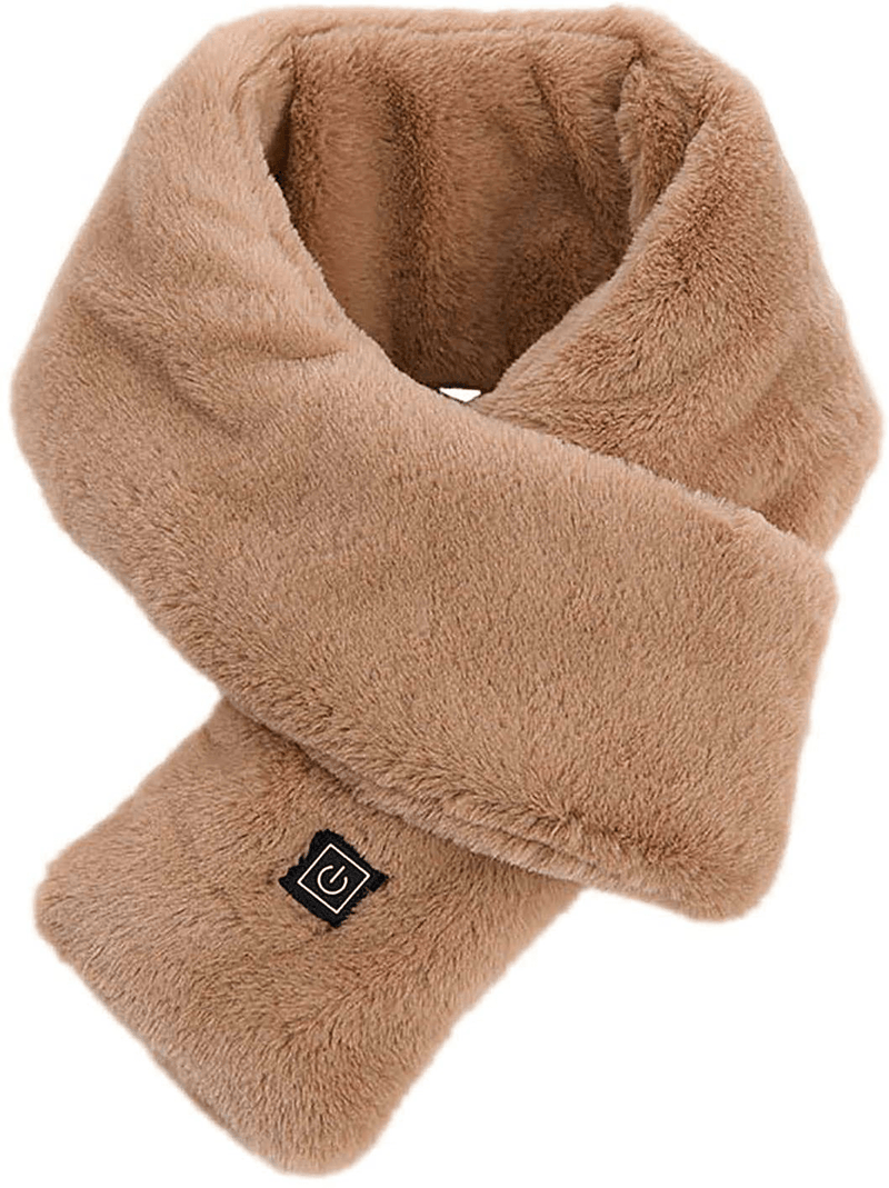 winter faux fur neck scarf, view 3 - MRSLM