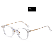 retro TR90 flat mirror glasses, view 6 - MRSLM