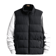 men's padded stand-collar vest, view 4 - MRSLM