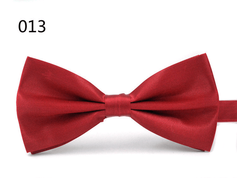 solid color bow tie, view 5 - MRSLM