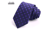 men's striped jacquard necktie, view 16 - MRSLM