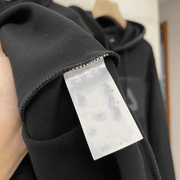 Outdoor Casual Loose Letter Printing Pullover Hooded Sweater Men - MRSLM