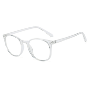 retro round flat mirror glasses, view 4 - MRSLM