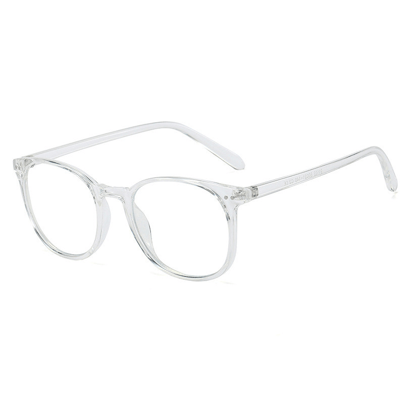 retro round flat mirror glasses, view 4 - MRSLM