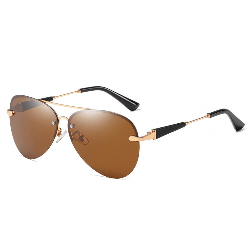 classic rimless sunglasses, view 5 - MRSLM