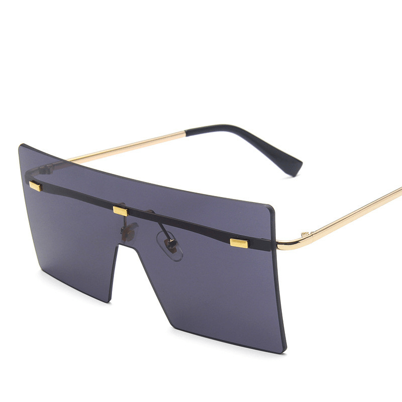 Large one-piece square sunglasses, view 8 - MRSLM