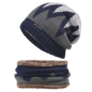 men's flame knitted wool hat, view 5 - MRSLM
