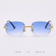 retro metal color film sunglasses, view 6 - MRSLM