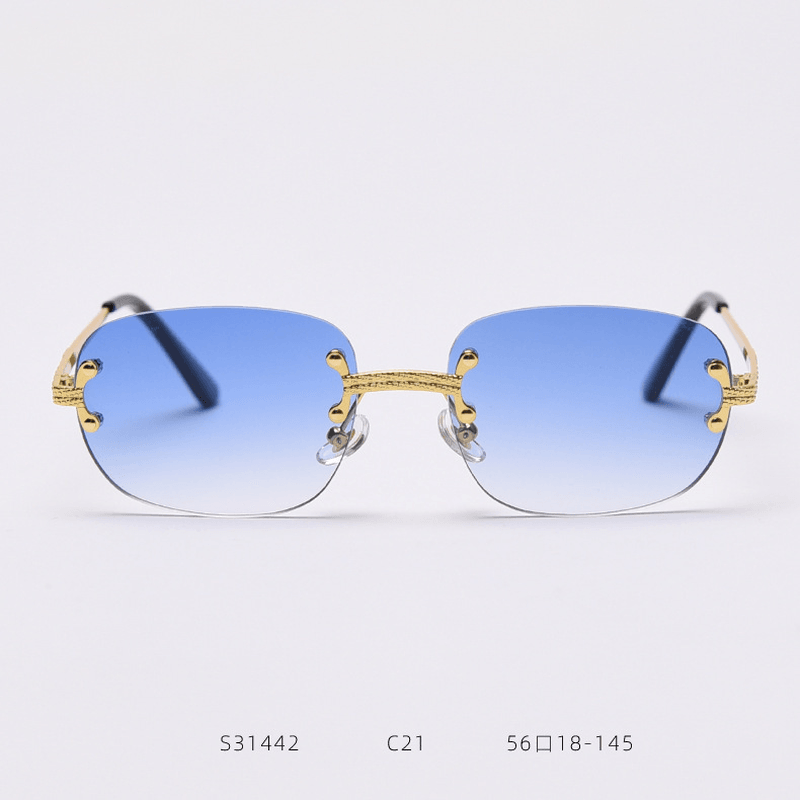 retro metal color film sunglasses, view 6 - MRSLM