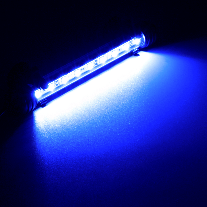 18Cm 2.5W LED Fish Tank Light IP68 Waterproof Aquarium Light Submersible Light Strip Light - MRSLM