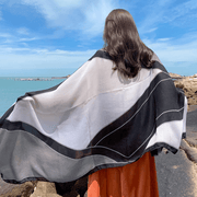ethnic style cotton scarf, view 2 - MRSLM