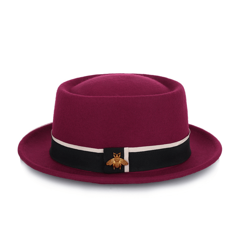 Women's wool top hat, view 7 - MRSLM