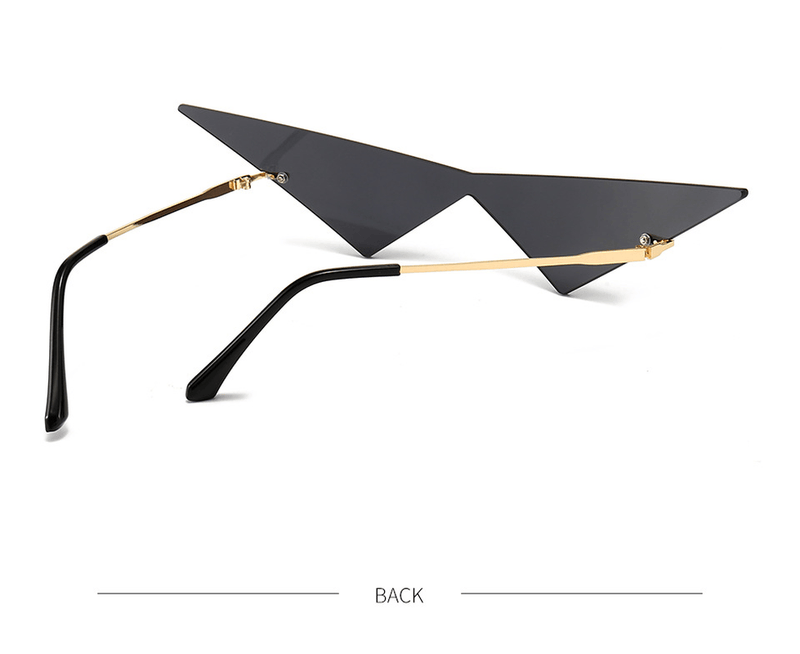 street style gold frame sunglasses, view 8 - MRSLM