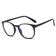 retro round flat mirror glasses, view 2 - MRSLM