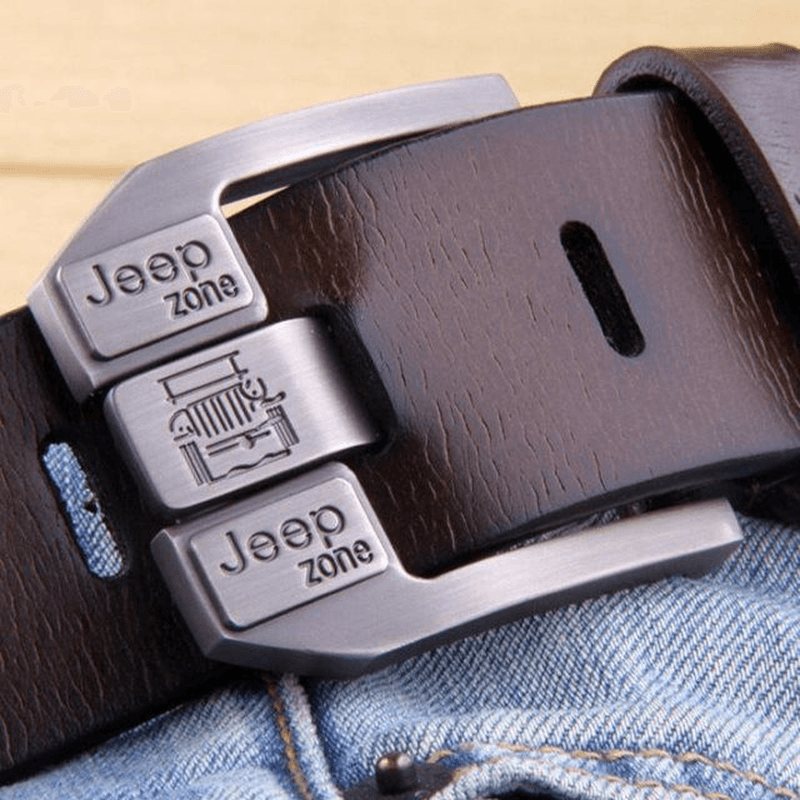 Men's pin buckle belt, view 2 - MRSLM