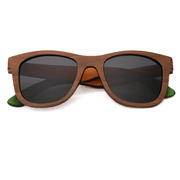 Men's and women's wood sunglasses, view 4 - MRSLM