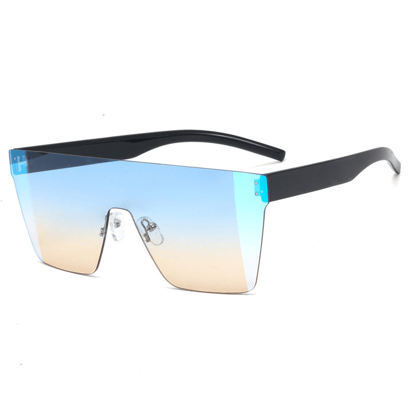 rimless one-piece sunglasses for women, view 4 - MRSLM