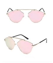 women's transparent jelly sunglasses, view 3 - MRSLM